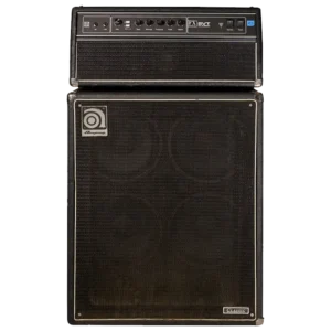 Ampeg SVT Classic bass head and 4x10 cabinet.