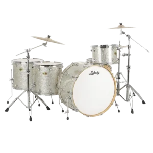 Ludwig Centennial 'John Bonham' drum kit in Silver Sparkle finish