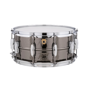 Ludwig 14" x 5" Black Beauty - Hammered Metal Snare Drum