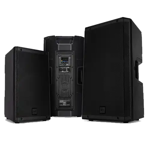 RCF ART 9 PA system rental from FX Rentals in London.