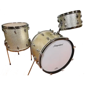 Slingerland Studio King drum kit in Silver Sparkle finish