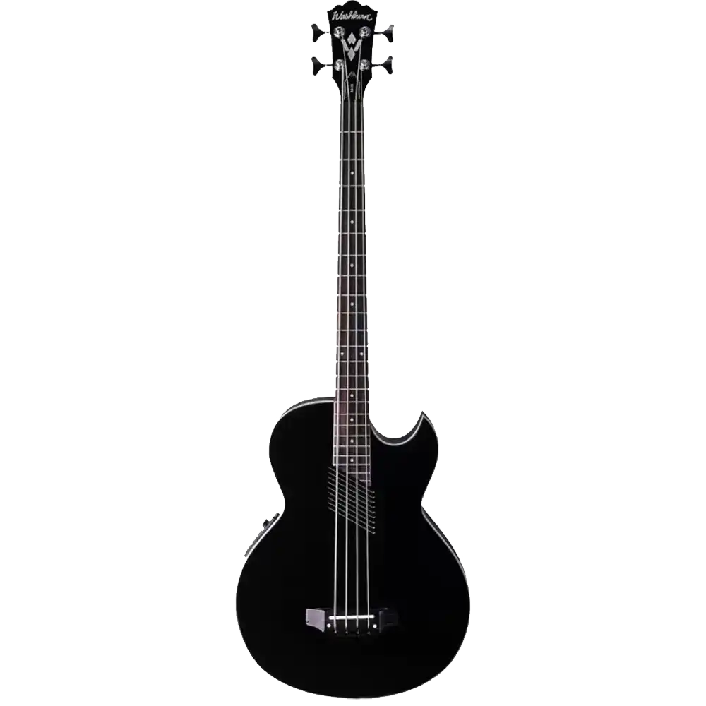 Washburn AB10 acoustic-electric bass guitar.